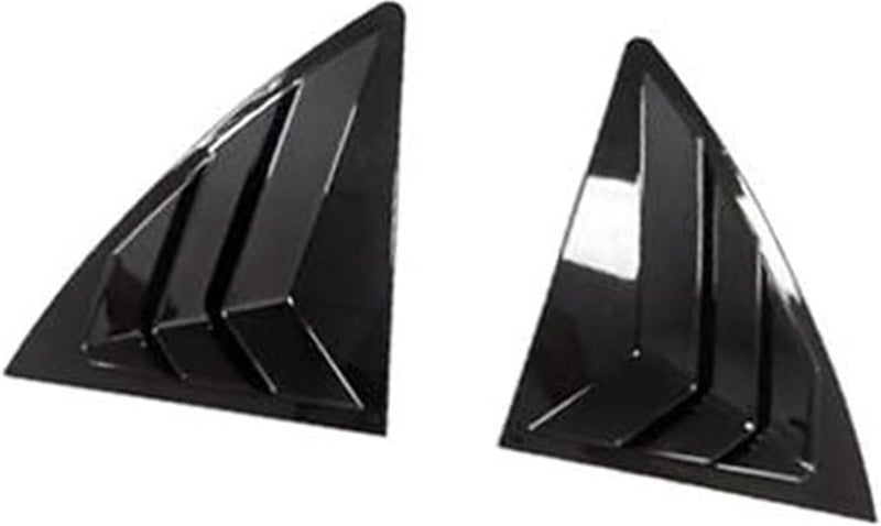 QASULER Car Rear Louver Window Cover Trim for Toyota Corolla - Image 1