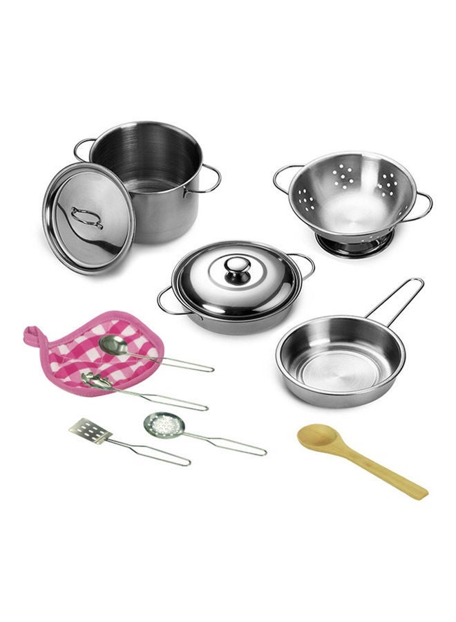 NIBEMINENT 12-Piece Kitchen Cookware Pretend Play - Image 2