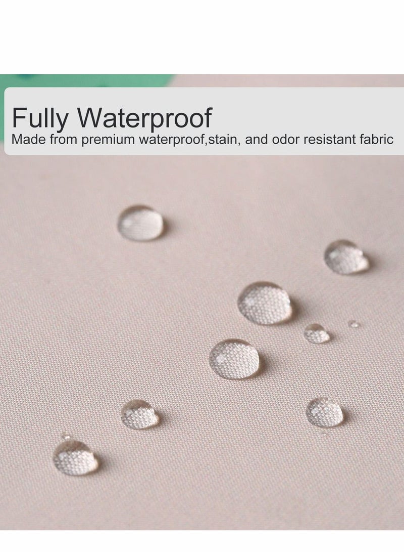 Y&D Long Sleeve Baby Bibs Child Toddler Waterproof Smock Apron Set Food Catcher Pocket - Image 5