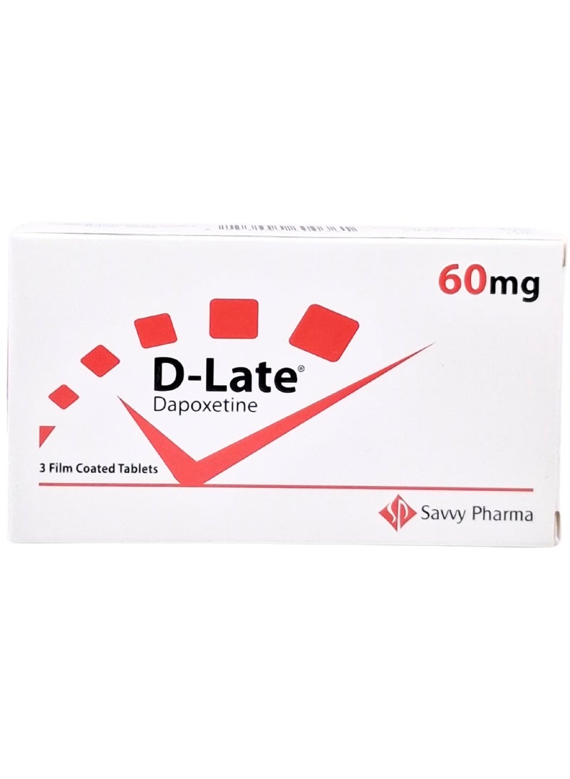 Savvy Pharma D-Late 60Mg Tablets 3'S