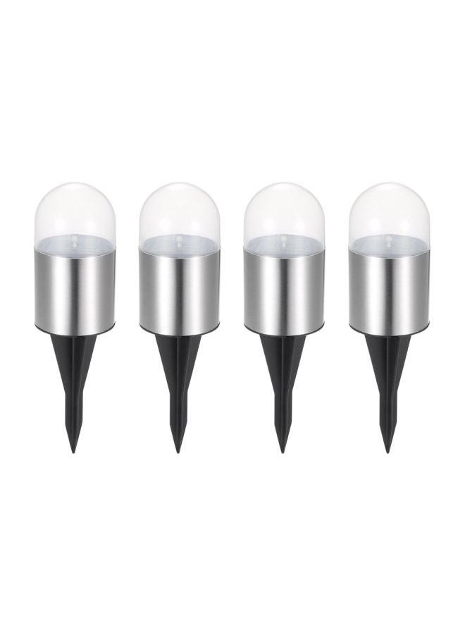 NIBEMINENT Pack Of 4 LED Outdoor Lamp White  - Image 1
