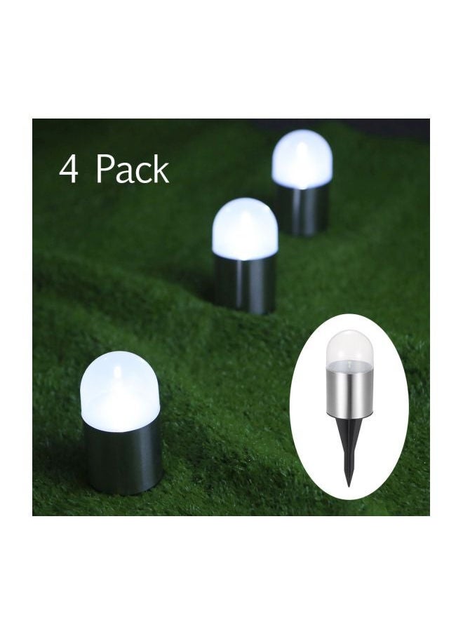 NIBEMINENT Pack Of 4 LED Outdoor Lamp White  - Image 3