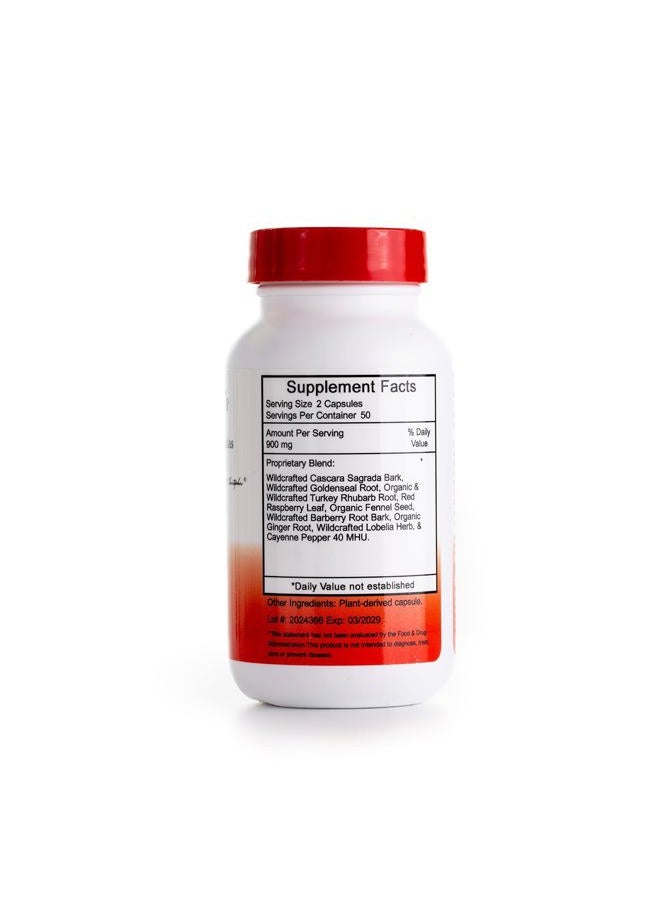 Christopher's Original Formulas Dr. Christopher's Formulas Lower Bowel Formula, 100 Vegicaps - Image 2