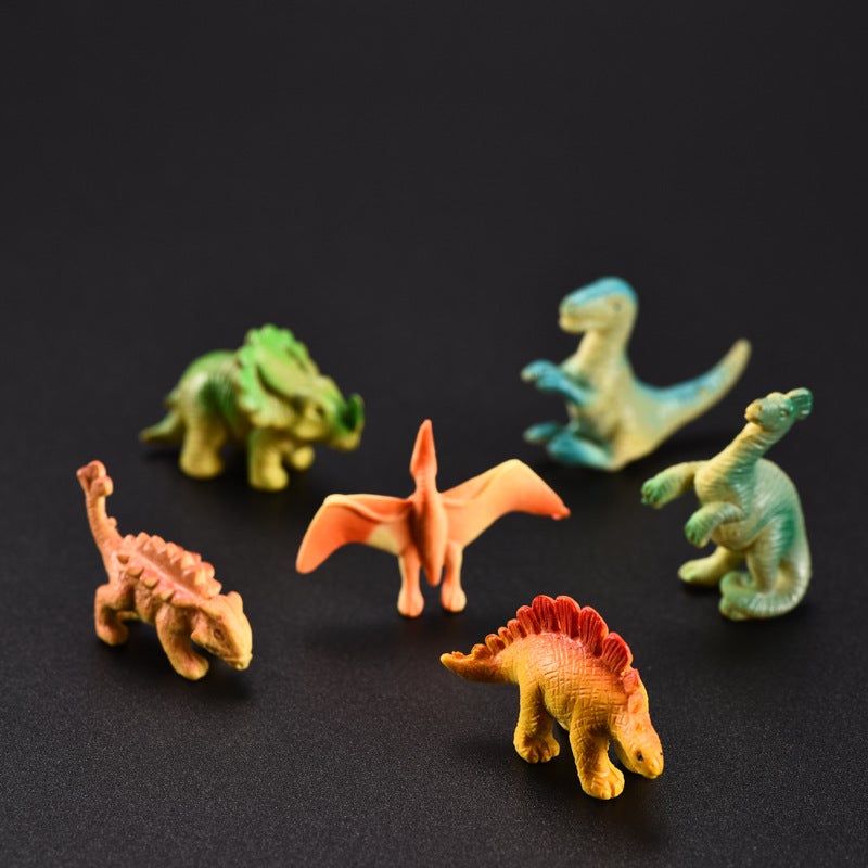Mini Dinosaur Figures 1-3 Inch Toy Capsules for Kids 1 inch 6 dinosaurs 1 inch 6 dinosaurs