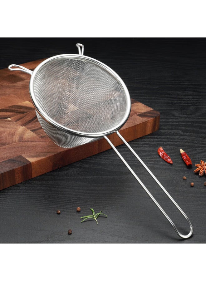 MAX COOK Meichun (maxcook) 304 Stainless Steel Strainer 30 Mesh, Soy Milk Filter, Fine Mesh Flour Sieve, 13cm Mccu3415  - Image 1
