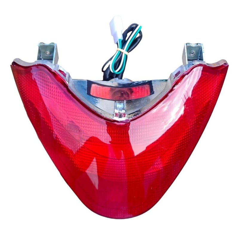 VTRUST Tail Light fit for Compatible for Passion Pro New Model Halogen Brake Light for Bike (Red) OEM Performance Corrosion Resistance and Supreme Finish - Image 1