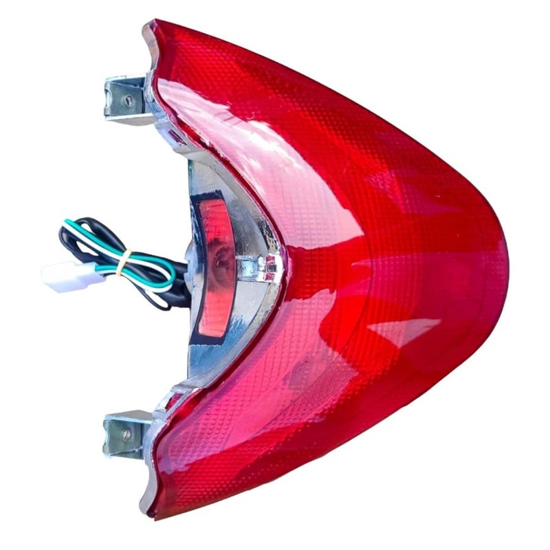 VTRUST Tail Light fit for Compatible for Passion Pro New Model Halogen Brake Light for Bike (Red) OEM Performance Corrosion Resistance and Supreme Finish - Image 5