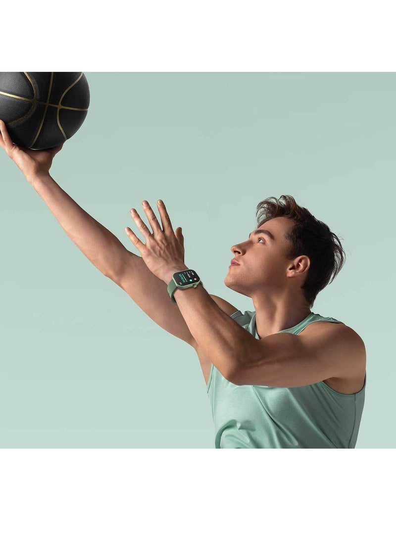 ZL84 Smart Bluetooth Call Watch, Waterproof Health Monitoring TFT Sports Bracelet, Magnetic Charging Durable Smart Wrist Watch For Men Women Children, (1pc, Beige) - Image 4