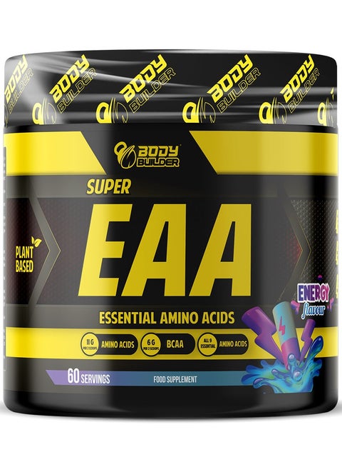 Body Builder Super Essential Amino acids, Energy Flavour 390 gm