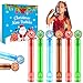 Wondrus Easter Mini Bubbles Wand Party Favors Supplies for Kids 3264 PackWinter School Classroom Gifts Toys Prizes for StudentsHoliday Small Goody Bag Stocking Basket Pinata Stuffers Fillers for Toddler - Image 2