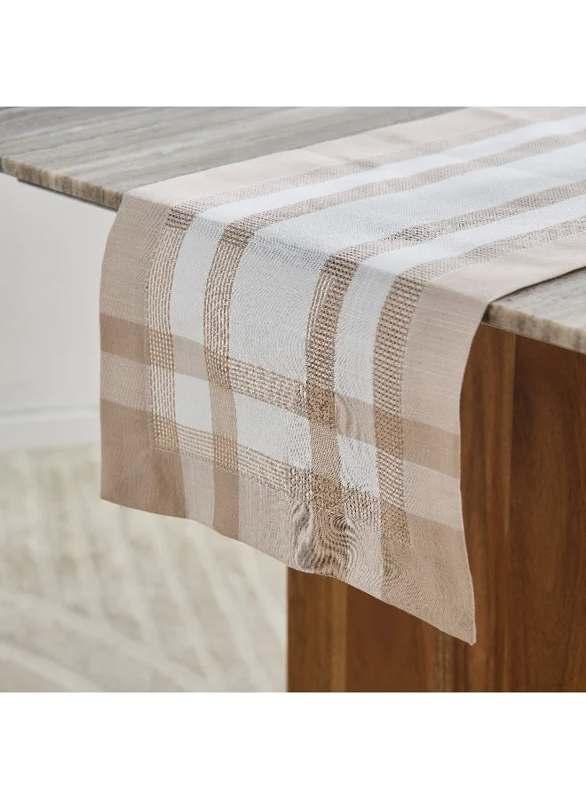 Home Box  Lacelle Linen Look Table Runner - 33x180 cm  | Best Price UAE
