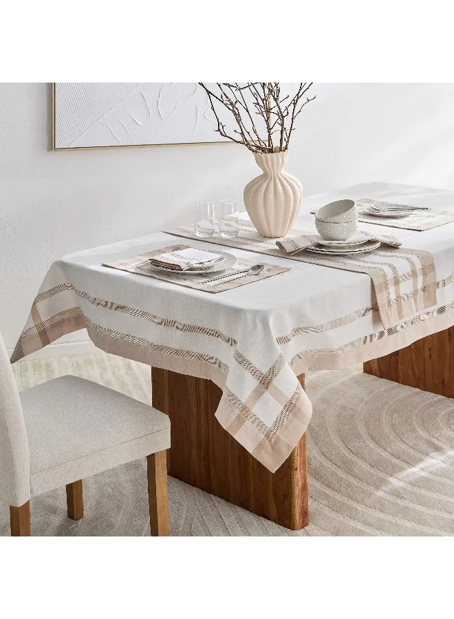 Home Box  Lacelle Linen Look Table Runner - 33x180 cm  | Best Price UAE