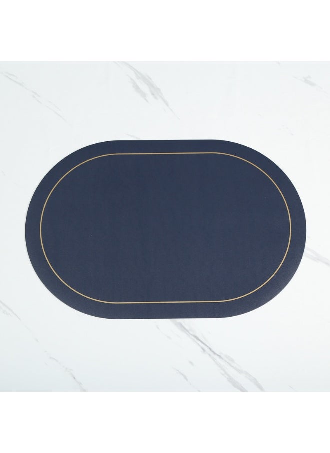 NIBEMINENT 2pcs Leather Ironing Western Placemats Water And Oil Insulation Pads  - Image 1