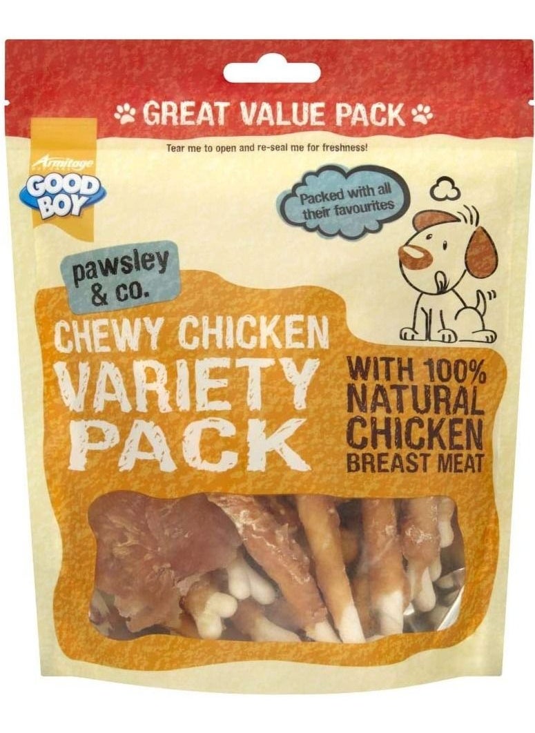 Armitage Goodboy Chewy Chicken Variety Pack Dog Treat 320g 