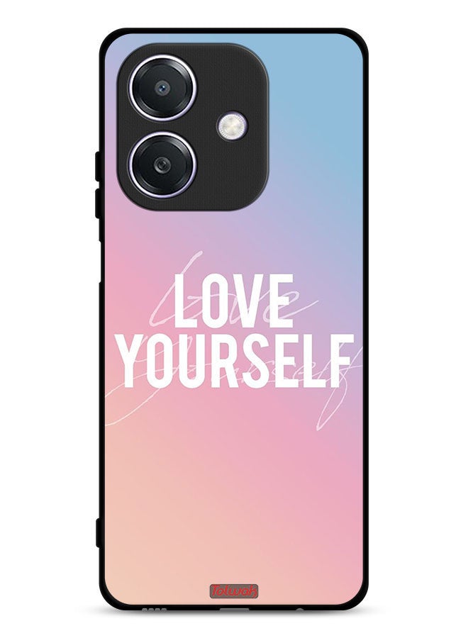 Tolwak Oppo A3 5G Protective Case Cover Love Yourself  - Image 1
