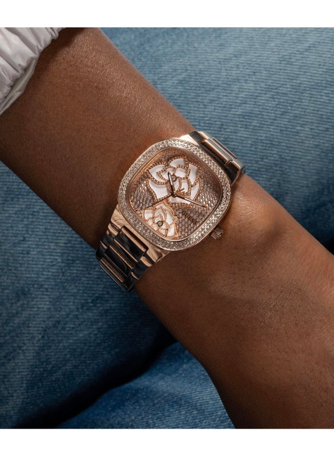 GUESS Rose Gold Tone Stainless Steel Bracelet\Rose Gold Dial\Rose Gold Tone Stainless Steel Case - Image 5