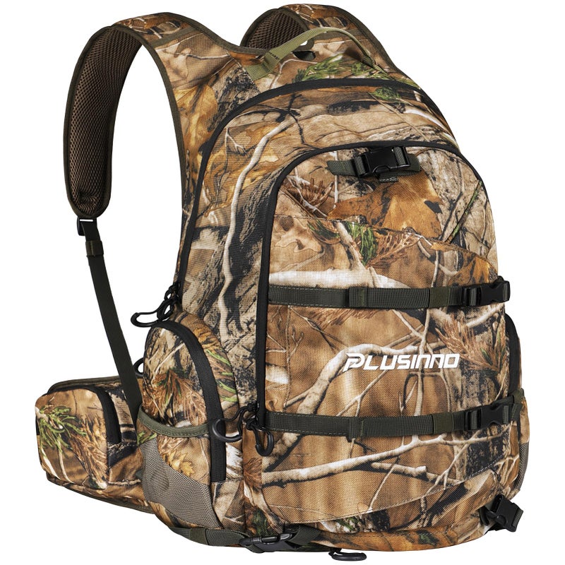 PLUSINNO Hunting Backpack for Hunting Essentials 45L Waterproof Hunting Gear with Rain Cover Padded Scabbard Carry System For Deer Hunt Accessories Hunt Gift For Men - Image 2