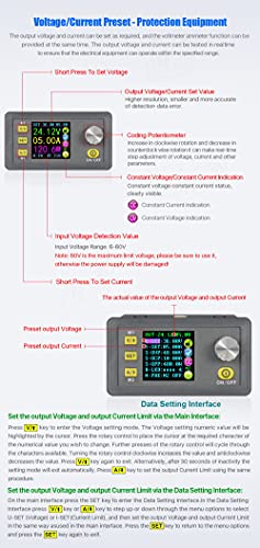 R&D RD DPS5020 50V 20A Constant Voltage Current DC DC Step-Down Power Supply Module Buck Voltage Converter Voltmeter (DPS5020) - Image 3