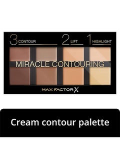 Max Factor Miracle Contouring Palette Universal 10 - Contouring and Highlighter Palette in One - For the Perfect Face Contour - 1 x 30g