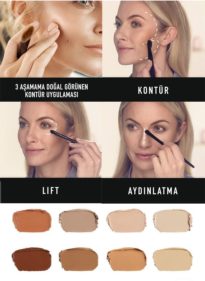 Max Factor - Max Factor Miracle Contouring Palette Universal 10 - Contouring and Highlighter Palette in One - For the Perfect Face Contour - 1 x 30g - Image 1