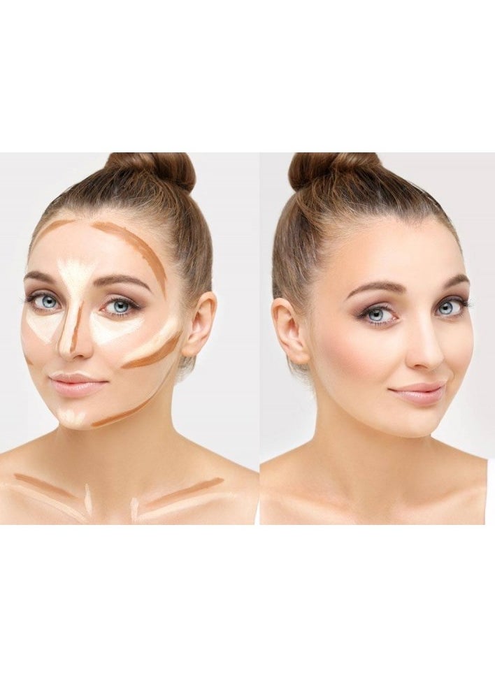 Max Factor - Max Factor Miracle Contouring Palette Universal 10 - Contouring and Highlighter Palette in One - For the Perfect Face Contour - 1 x 30g - Image 1