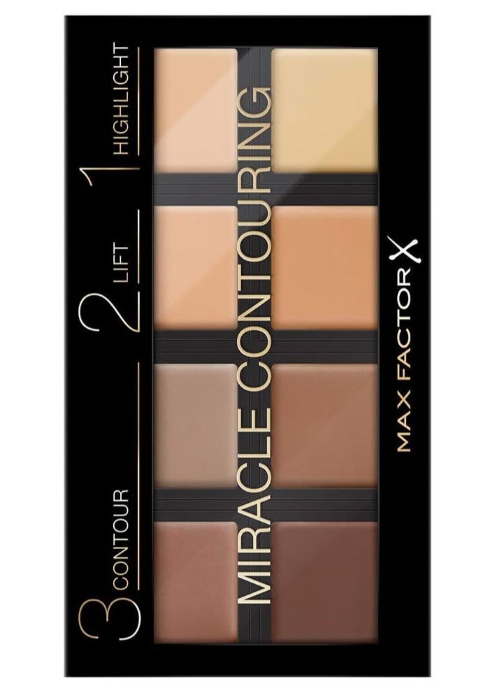 Max Factor - Max Factor Miracle Contouring Palette Universal 10 - Contouring and Highlighter Palette in One - For the Perfect Face Contour - 1 x 30g - Image 1