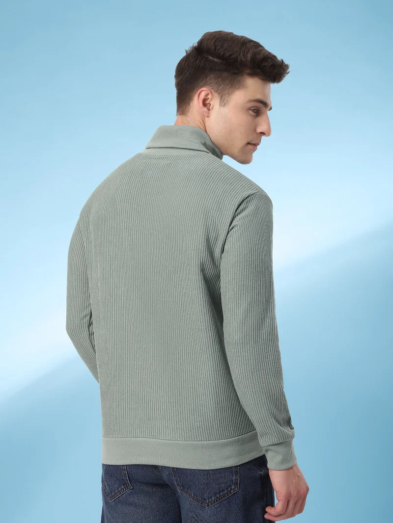 بيونغ سويت شيرت بياقة سلحفاة رمادي