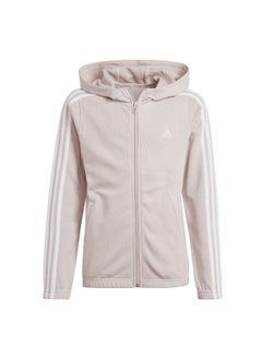 Adidas adidas G 3S Fz Hd Pink Training Track Tops 7-8Y  - Image 2