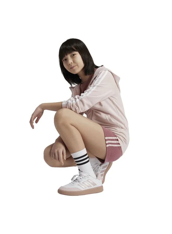 Adidas G 3S Fz Hd Pink Training Track Tops 7-8Y