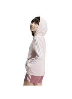 Adidas adidas G 3S Fz Hd Pink Training Track Tops 7-8Y  - Image 5