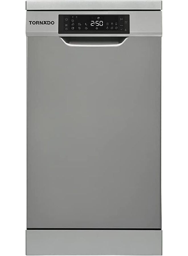 TORNADO Dishwasher 10 Person, 45 Cm, Digital, 7 Programs
