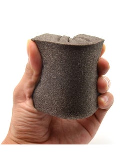 SYOSI Medium (180 Grit) Manual Sanding Sponge, Sanding Sponge Sheet Kitchen Knives Scissors Rust Removal Polishing Grinding Abrasive Sponge Block 4-Inch, 4-Pack  - Image 2