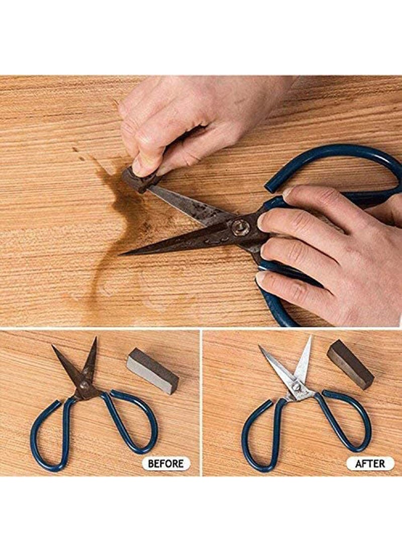 SYOSI Medium (180 Grit) Manual Sanding Sponge, Sanding Sponge Sheet Kitchen Knives Scissors Rust Removal Polishing Grinding Abrasive Sponge Block 4-Inch, 4-Pack  - Image 4