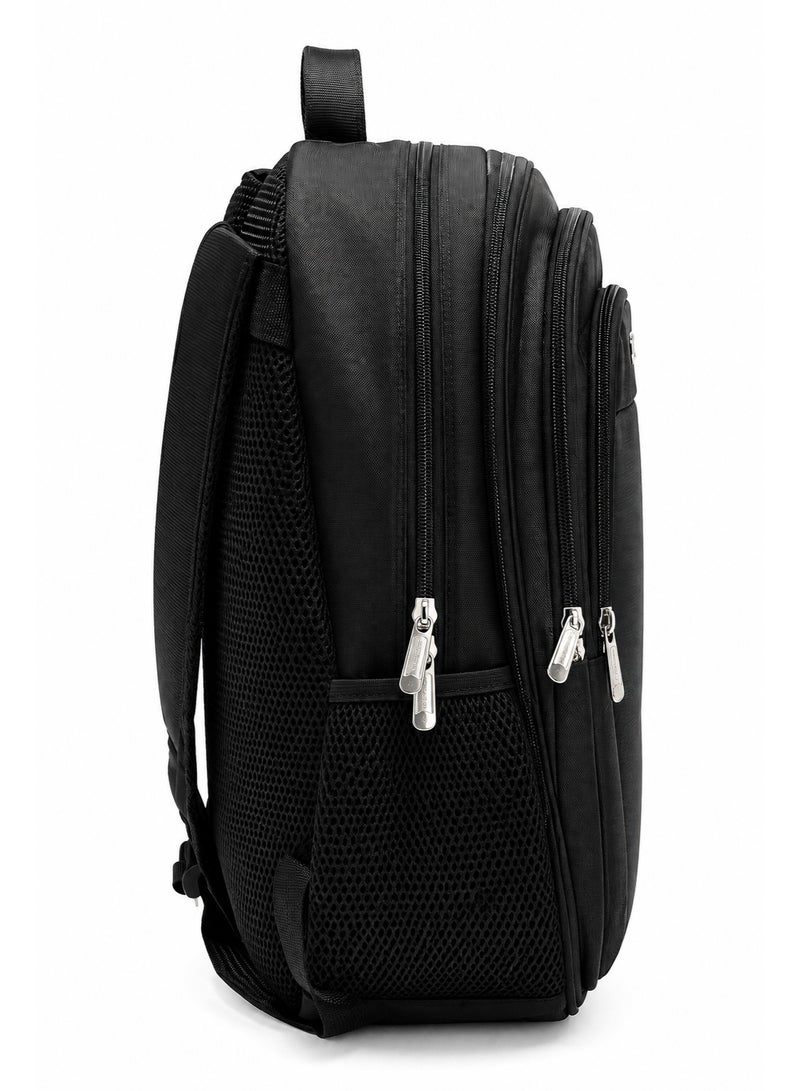 18-Inch Multi-Purpose Black Backpack for University and School – Model 18102 - Image 4