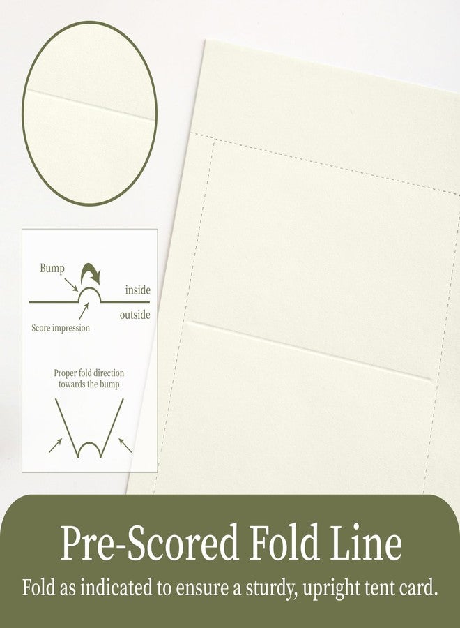 Goefun Cream Printable Place Cards 2" x 3.5", Goefun 160 Pcs Tent Card 65lb Blank Name Cards for Table Setting, Wedding, Dinner Party & Metting - Image 5
