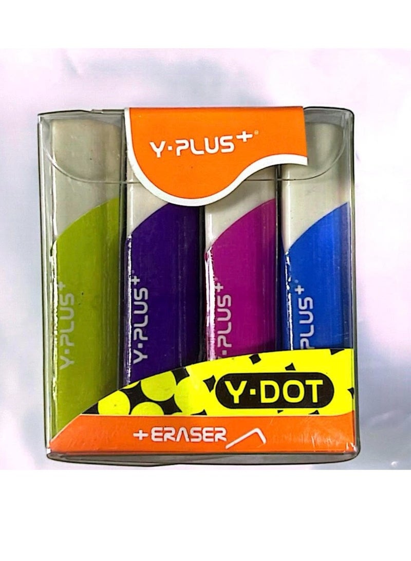 Y plus+ 20-Pieces Y Dot Eraser Set Multicolor - Image 2