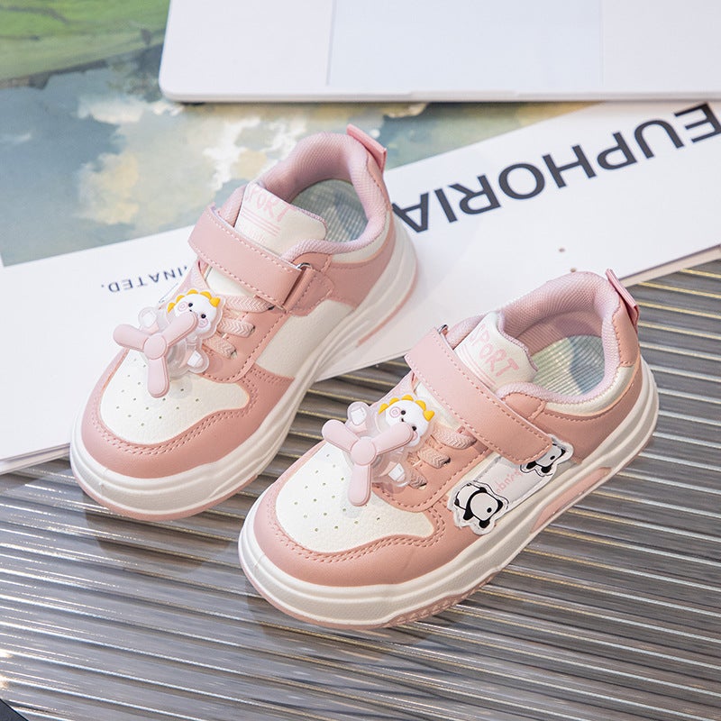Children'S Shoes 2024 New Girls' Western Style Cute Board Shoes Big Children'S All-Match Casual Shoes Student Shoes - Image 4