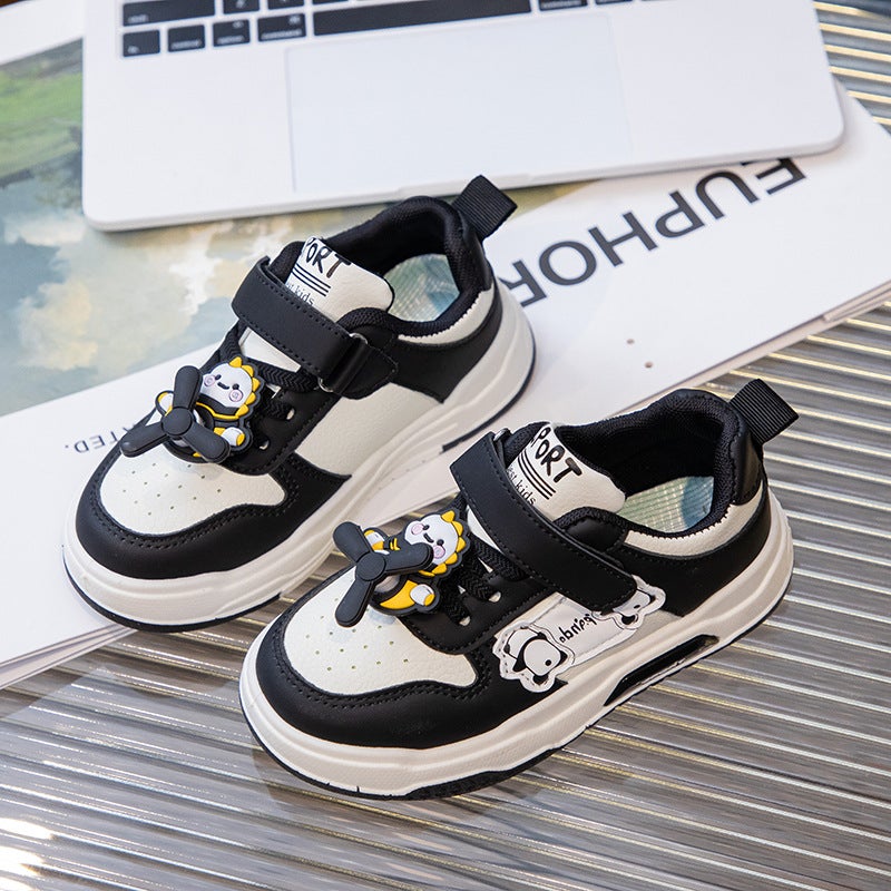 Children'S Shoes 2024 New Girls' Western Style Cute Board Shoes Big Children'S All-Match Casual Shoes Student Shoes - Image 5