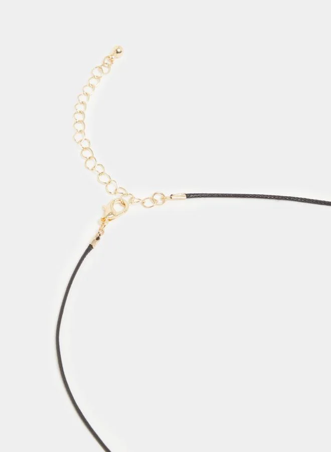 Styli  Brown Beaded Necklace for Women | Best Price UAE