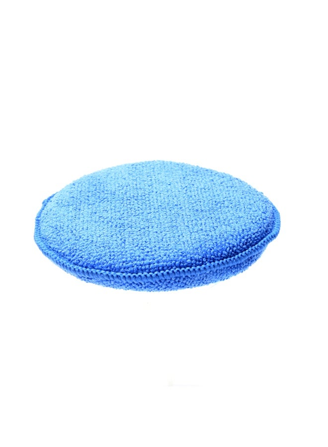 لوازم طقم تنظيف سيارة حبتين - وسادات شمع ورغوة للتلميع والعناية الدقيقة بالسيارة 12x2 سم، أداة تطبيق الشمع، قابلة لإعادة الاستخدام والغسيل، لتلميع السيارات والعناية بالطلاء - Image 4