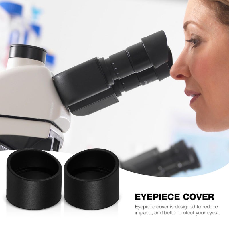 Rubber Eyepiece For Microscope 2 Pack Inner Diameter 30mm Laboratory School Use - Image 3