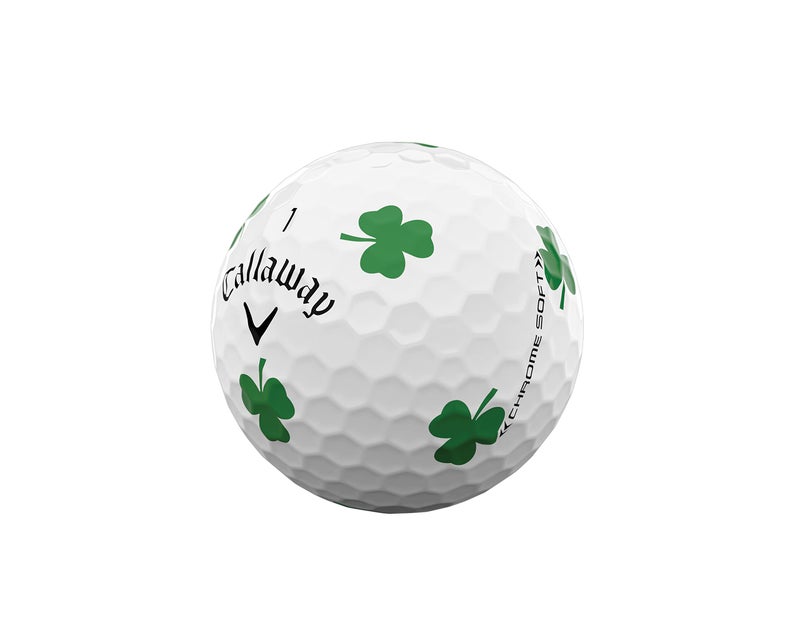 Callaway كرات جولف كالاواي كروم سوفت (نسخة 2022، تتبع حقيقي، أحمر/أزرق) - Image 3