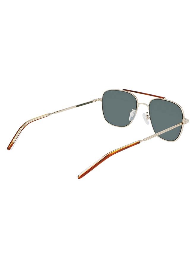CALVIN KLEIN Men Full-Rim Metal Rectangle Sunglasses - Lens Size: 54 mm - Image 4