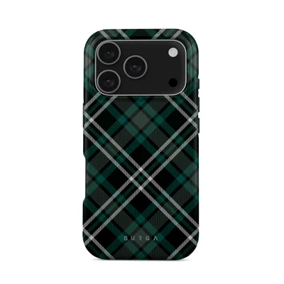 BURGA iPhone 17 Pro Mint Cookie Premium Case Compatible with Hybrid Dual-Layer Hard Shell + Silicone Protection - Scratch-Resistant Shockproof Mobile Cover