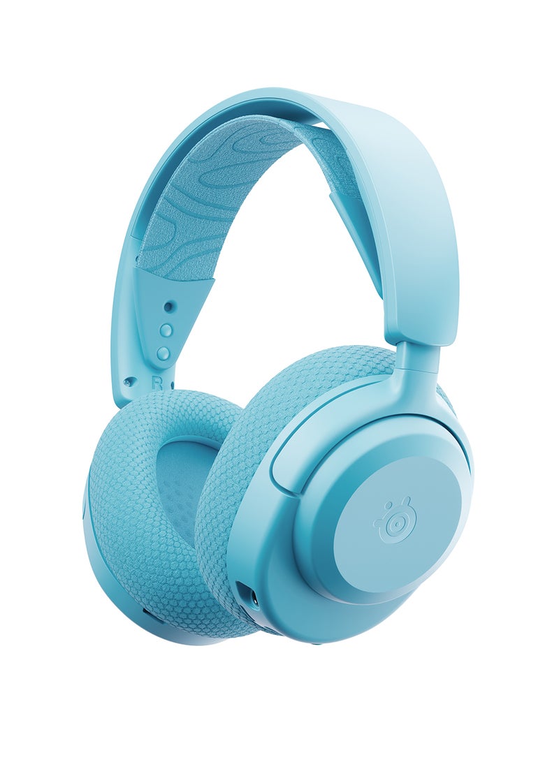 steelseries Arctis Nova 3P Wireless Gaming Headset - App Control - 40 Hour Battery - Neodymium Magnet Driver - 2.4GHz/Bluetooth - Detachable Microphone - PS5, PS4, PC, Switch, Mobile Devices - Aqua - Image 3