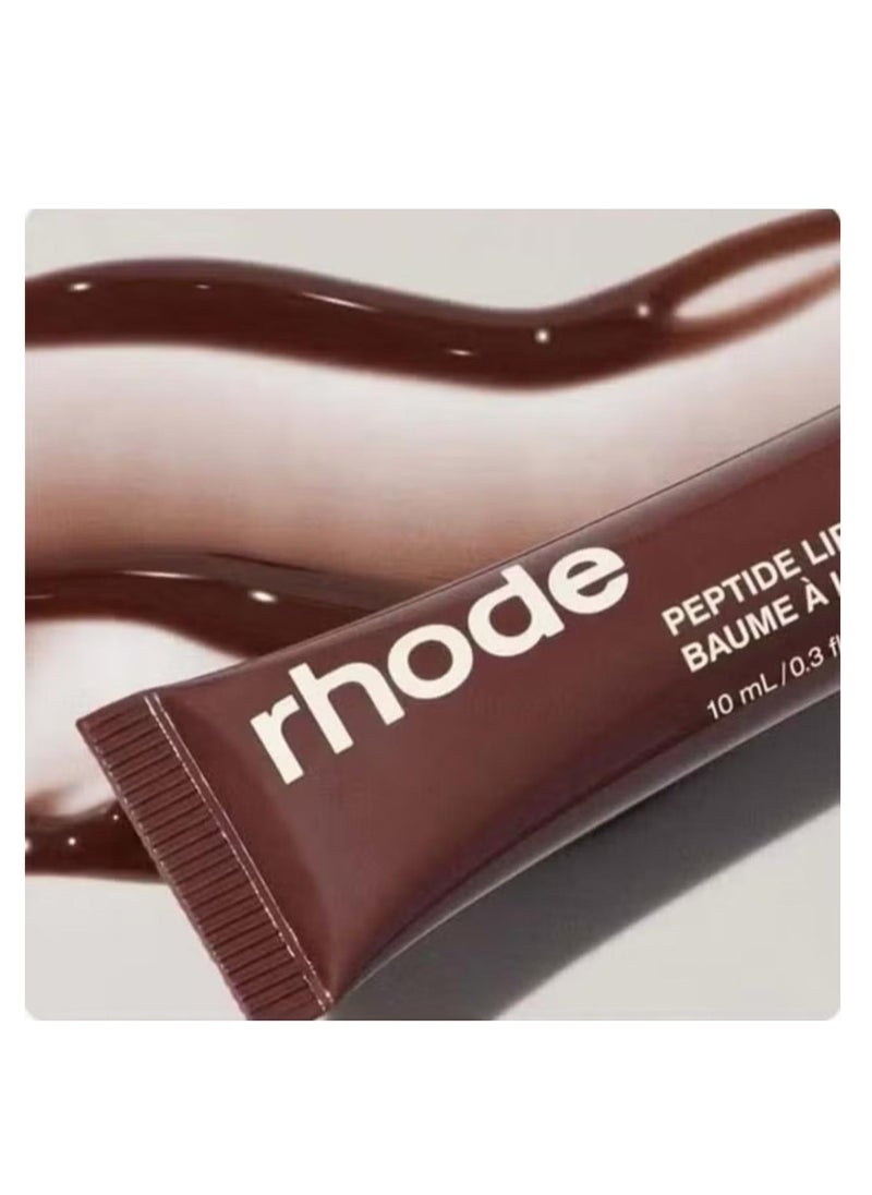 rhode Peptide Lip Tint, Glossy Lip Balm Moist Lip Tint, Tinted Lipstick, Helps Lock in Moisture for Fuller, Softer Lips 10ml (Espresso)  - Image 2