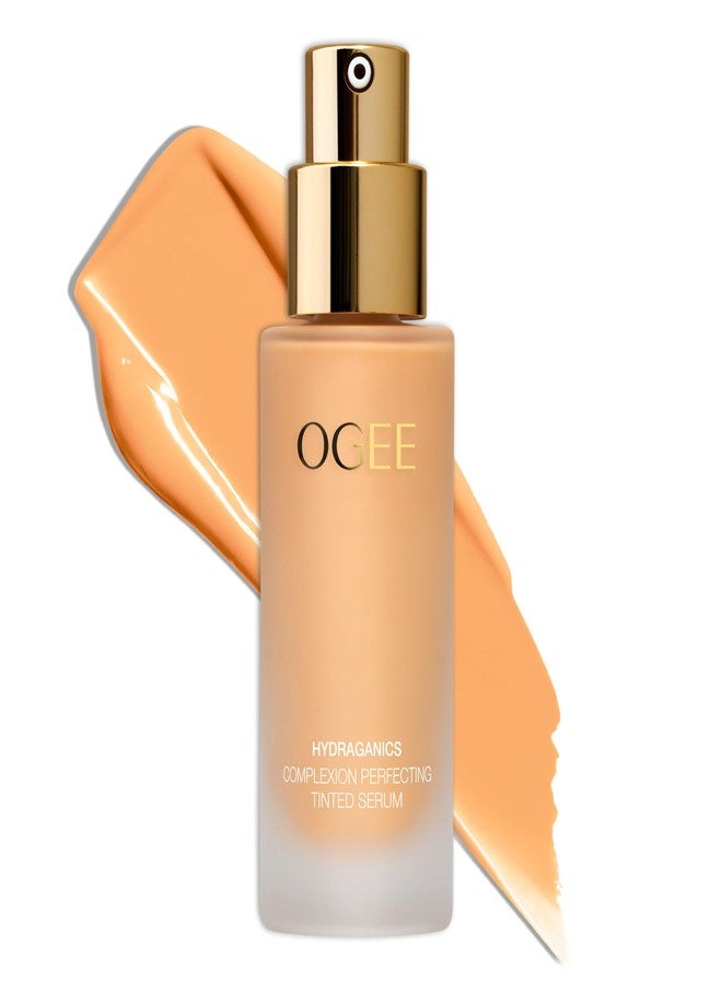 Ogee Complexion Perfecting Liquid Foundation - Lightweight Tinted Moisturizer For Face (Palmetto 2.80N - Medium Light Tan, Olive Undertones) - with Vitamin C & Jojoba Oil - Certified Organic - Image 1