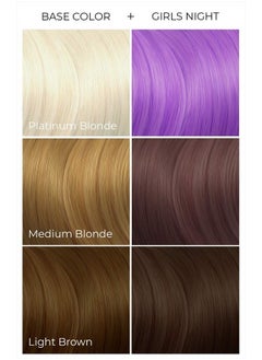 ARCTIC FOX Vegan and Cruelty-Free Semi-Permanent Hair Color Dye (8 Fl Oz, GIRLS NIGHT)  - Image 2