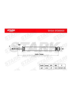 Stark STARK - SHOCK ABSORBER (REAR) FOR BMW 3 Series -  33522282099 / 33526757045 / 33521095647 / 33526759099 / 33521091274 / 33521090830  - Image 2