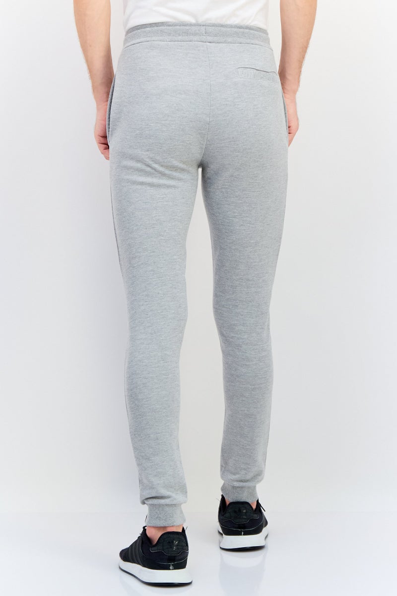 Ellesse Men Sportswear Fit Outdoor Sweatpants, Light Grey - Image 3